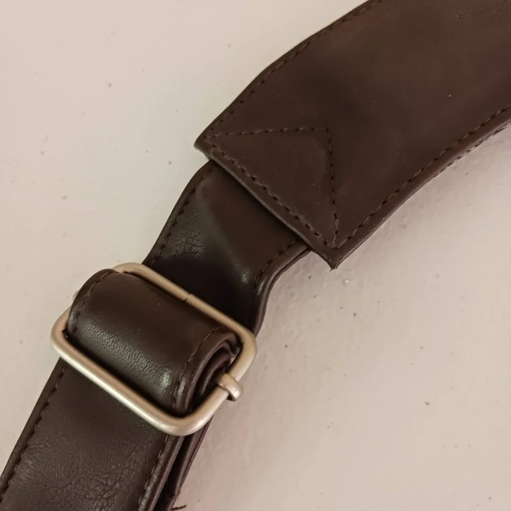 Laptop Travel Bag, Shoulder‎ Strap, Soft Full Grain Leather 16